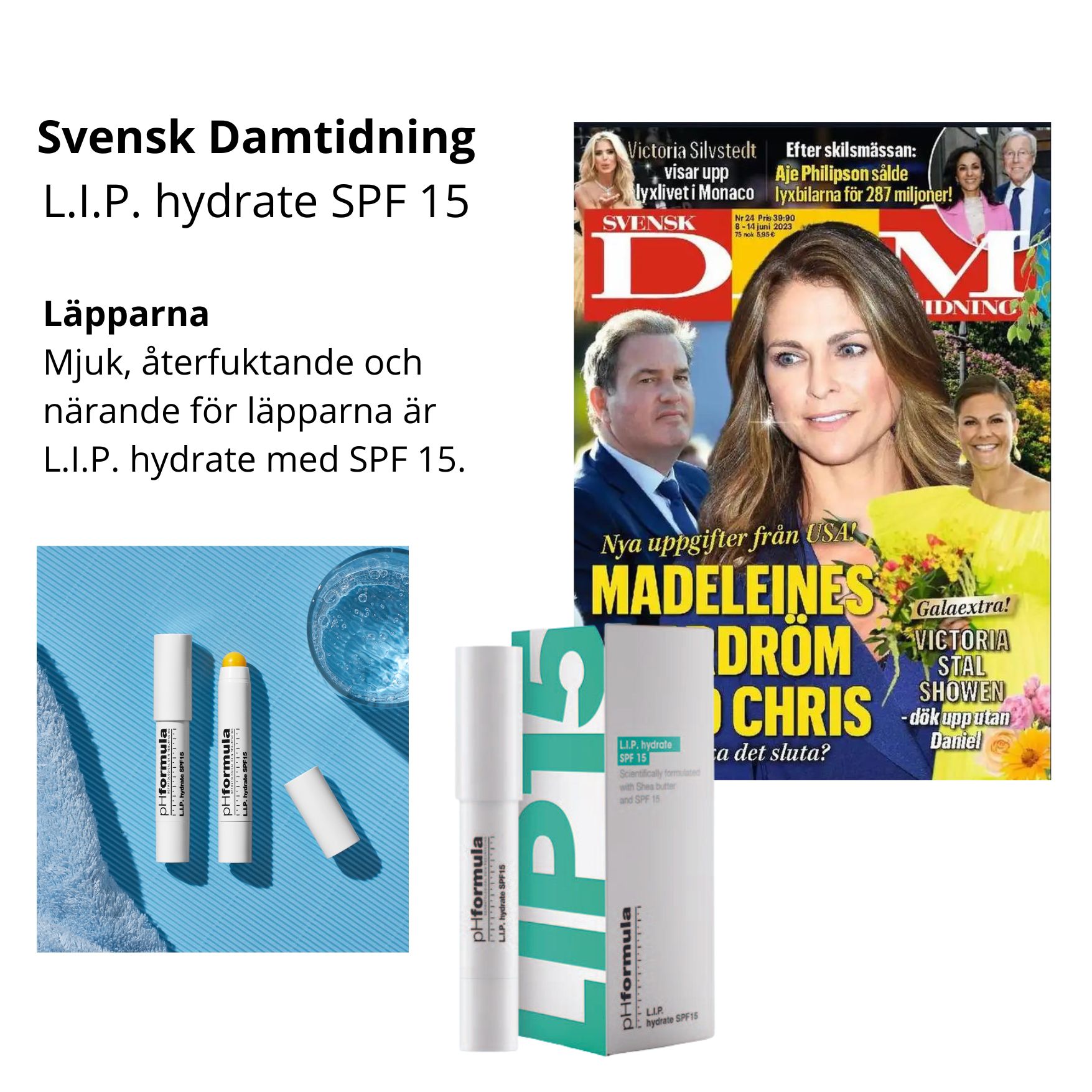 Media pHformula Svesn Damtidning L.I.P. hydrate