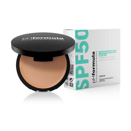 Compact foundation SPF 50+